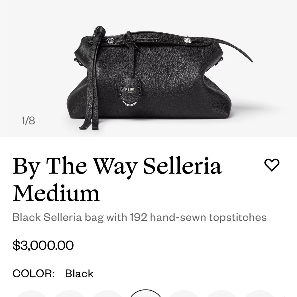 BRAND NEW Fendi By The Way